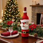 Housses décoratives pour bouteilles de Noël