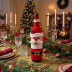 Housses décoratives pour bouteilles de Noël